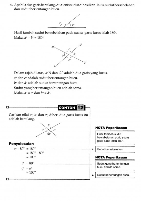 Bab 9 Garis Dan Sudut - Matematik Inspirasiku