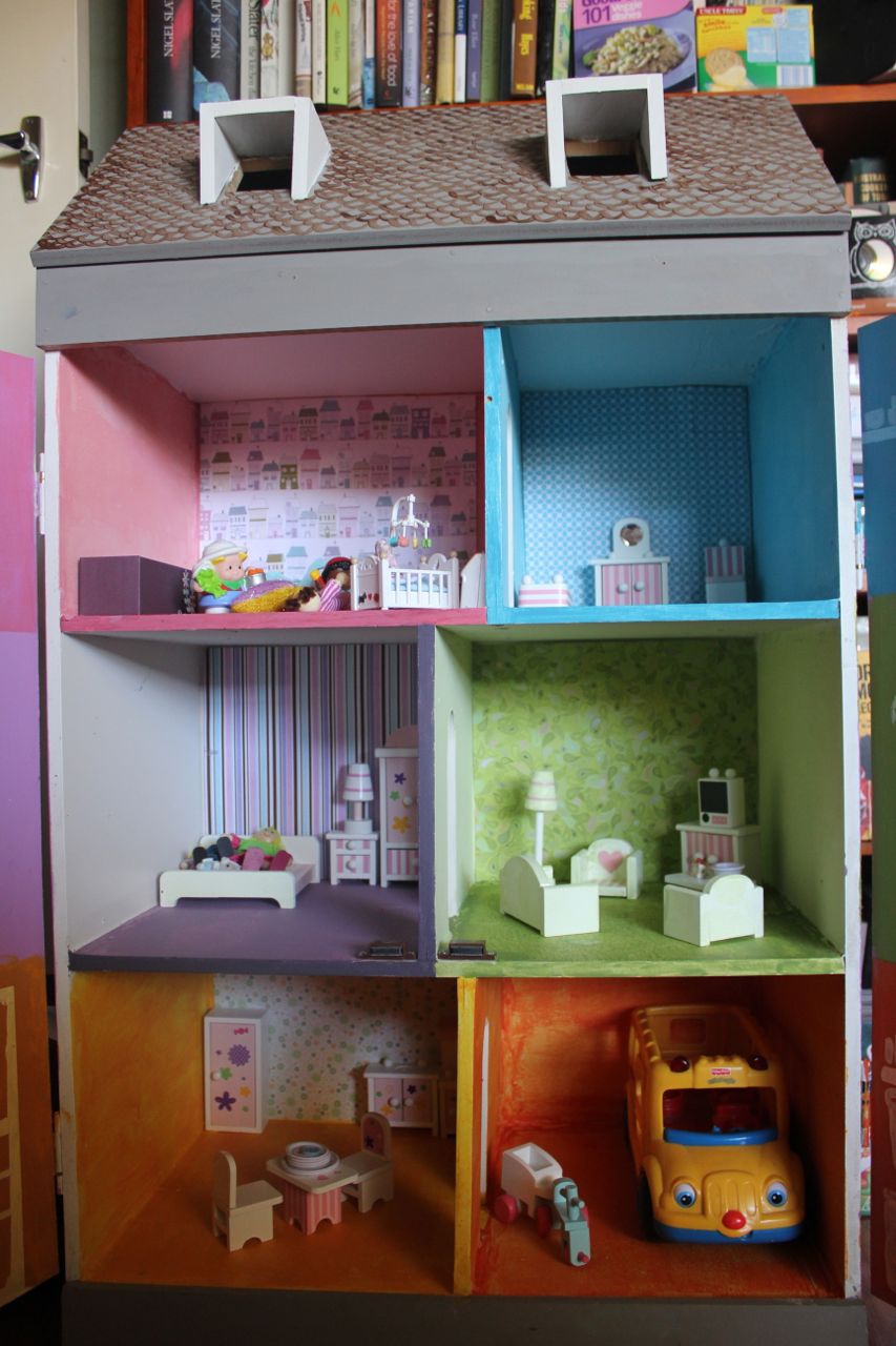 Cardboard Doll House