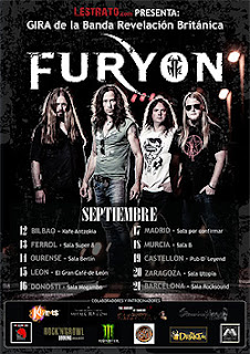 Conciertos de Furyon por España