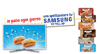 Logo Con Buondì vinci ogni giorno un TV Samsung 40'' Full HD