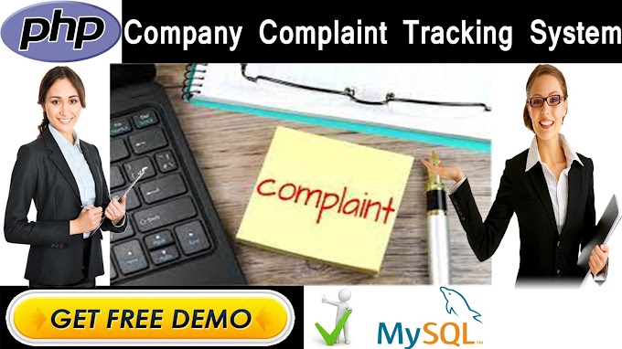 Online Company Complaint Tracking System Project in PHP MYSQL HTML CSS JAVASCRIPT - College Projects for CS