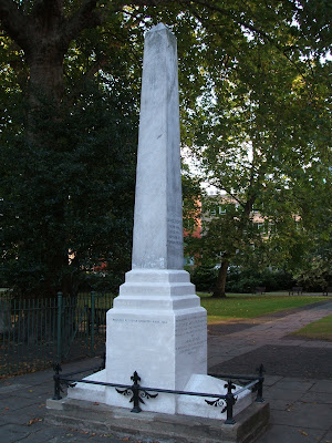 Cemeteries In London. Bunhill Fields in London