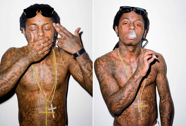 lil wayne blood pictures