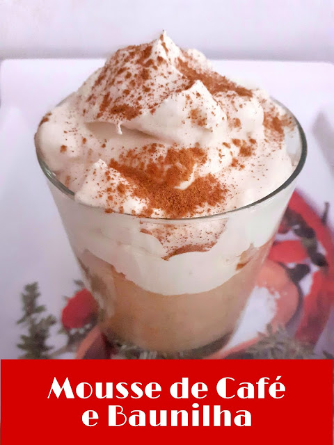 Mousse de Café e Baunilha