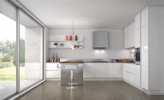 Shades of white kitchen