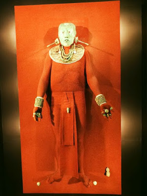 メキシコ国立人類学博物館-パレンケのパカル王のヒスイ仮面