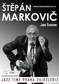 Štěpán Markovič v clubu Jazz Time