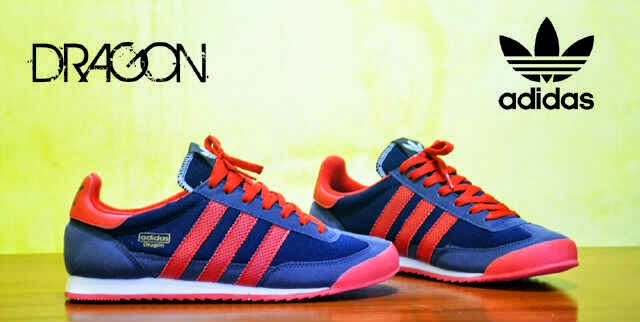 Adidas Dragon Navy Red