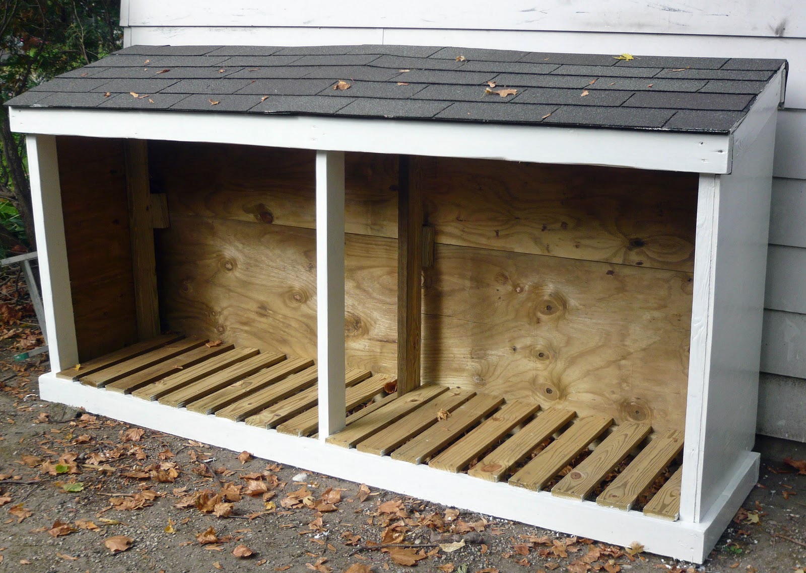 Wood Storage Sheds