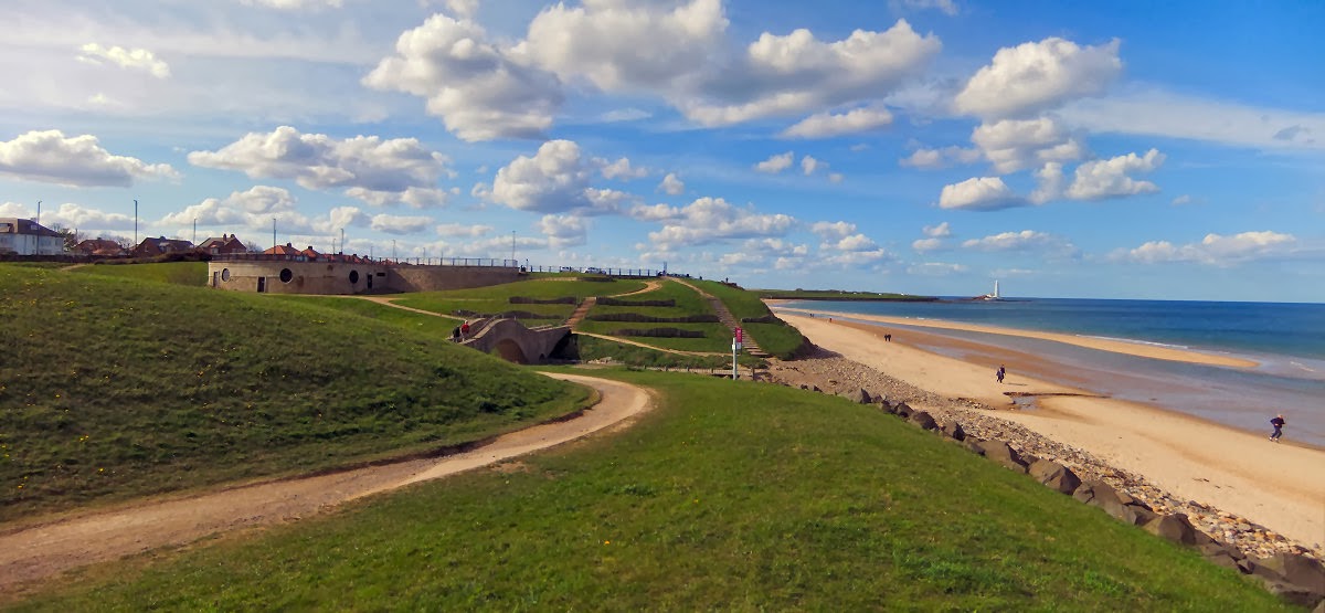 Photographs Of Newcastle Whitley Bay Seafront