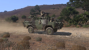 arma3へarma2からイギリス陸軍の車両を取り込んだアドオン