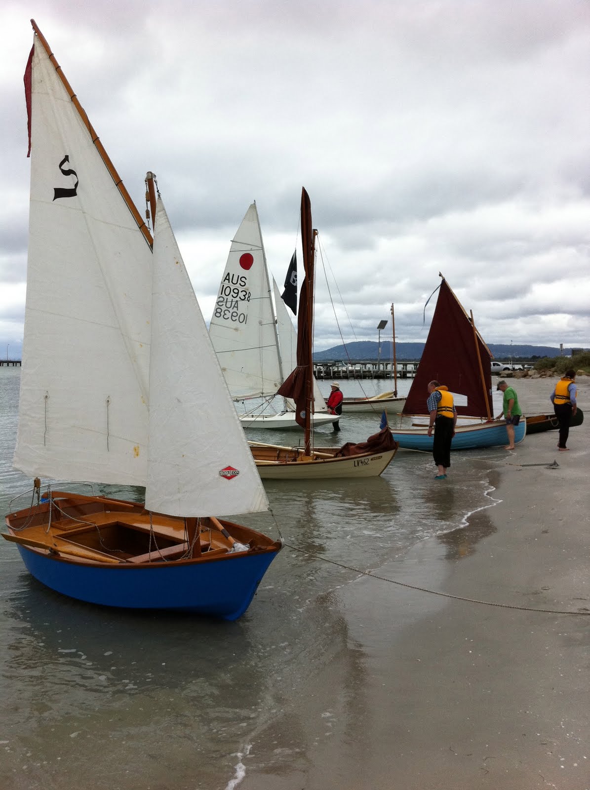 what was the middle thing?: Sail Day with some Wooden Boat 
