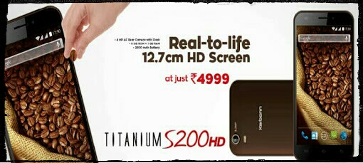 
Titanium S200 from Karbonn @ Rs.4999