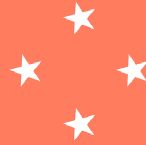 orange white star paper