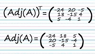 CARA MENGHITUNG ADJOINT MATRIKS 3 X 3 ~ Mat Eko_Stat Eko 