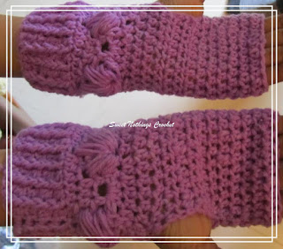 free crochet fingerless gloves pattern