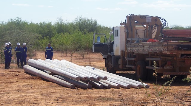 Projeto de iluminação da entrada de Ibititá começa a ser executado