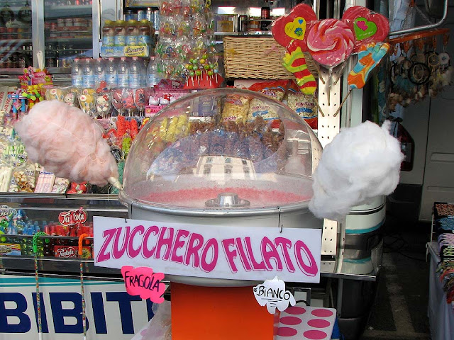 Fiera di Sant'Antonino, cotton candy, Livorno