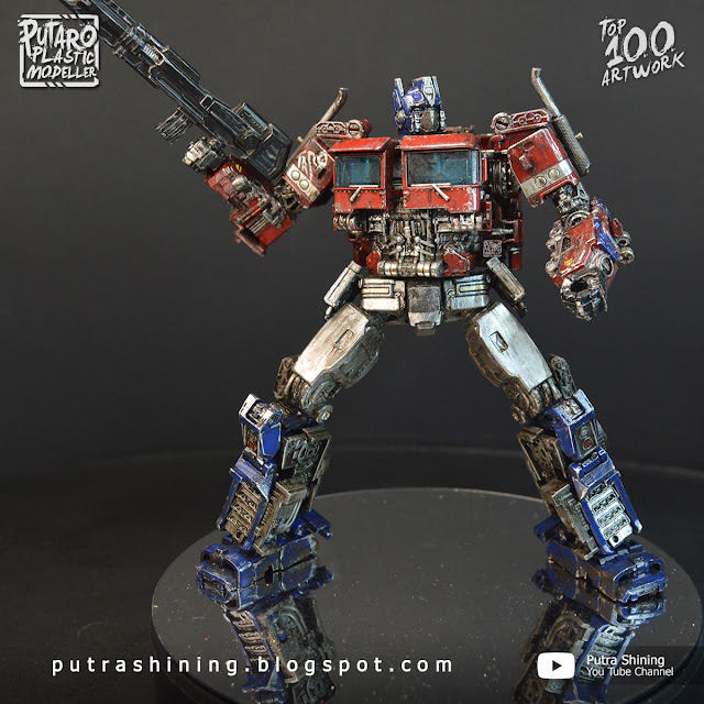 Putra Shining Top 100 Artwork | Gunpla | Transformers | Toys | Customize Weathering