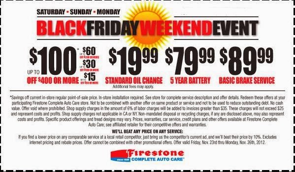firestone coupons 2018