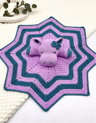 crochet Hippo Lovey Pattern