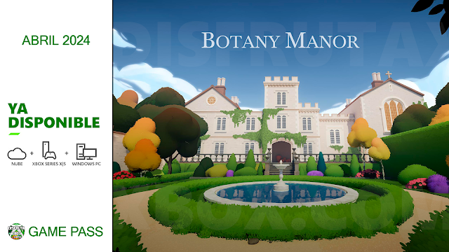 "Botany Manor" ya está disponible en Xbox Game Pass (estreno día 1)