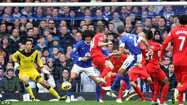 Hasil Pertandingan Everton vs Liverpool 2-2, 28 Oktober 2012