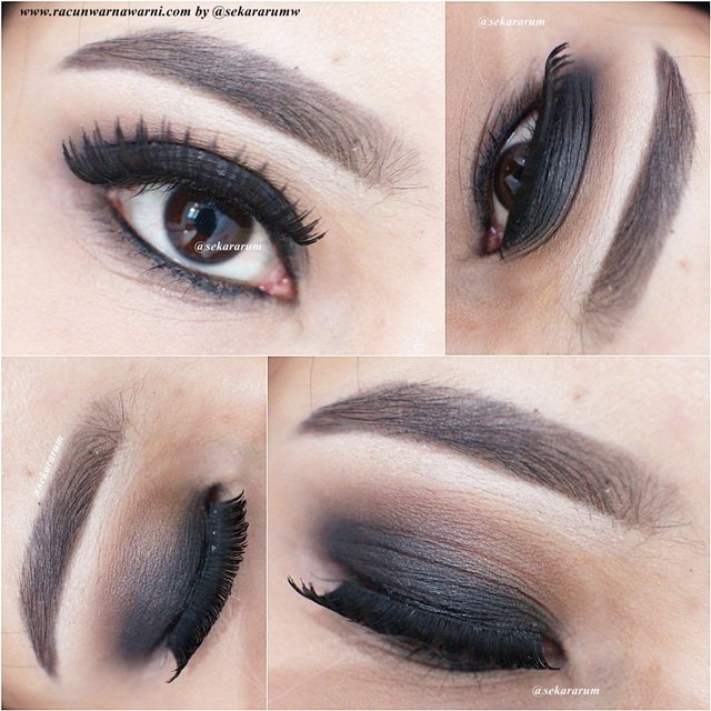 Detil EOTD Black Smokey Eyes