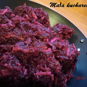 Buraczki z jabłkiem
