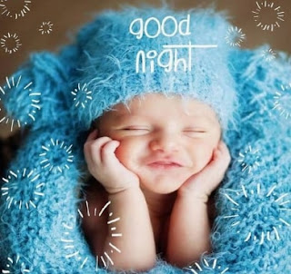 good night images with baby images