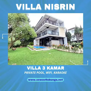 Lepaskan Penat di Villa Nisrin Lembang yang Asri dan Tenang Bisa Untuk 30 Orang