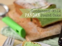 Condensed-Milk Pandan Pound Cake/ Butter Cake Pandan dengan SKM