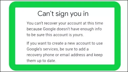 How To Fix Google Account & Play Store Can't Sign You in Problem Solved