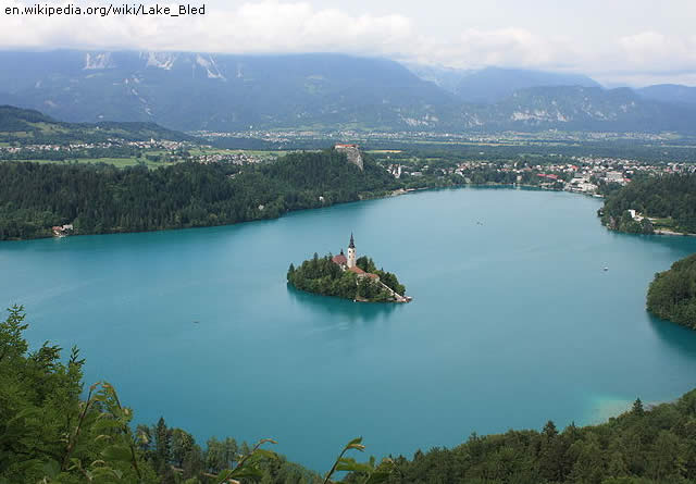 Slovenia, Bled Lake View