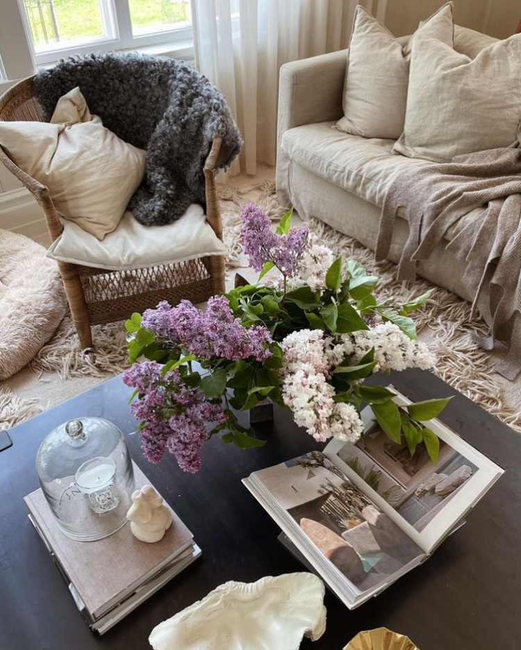 A Beautiful Swedish Country Home with Layers of Cosy Textures