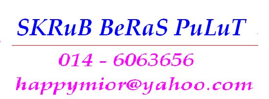SKRUB BERAS PULUT