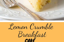 Lemon Crumble Breakfast Cake