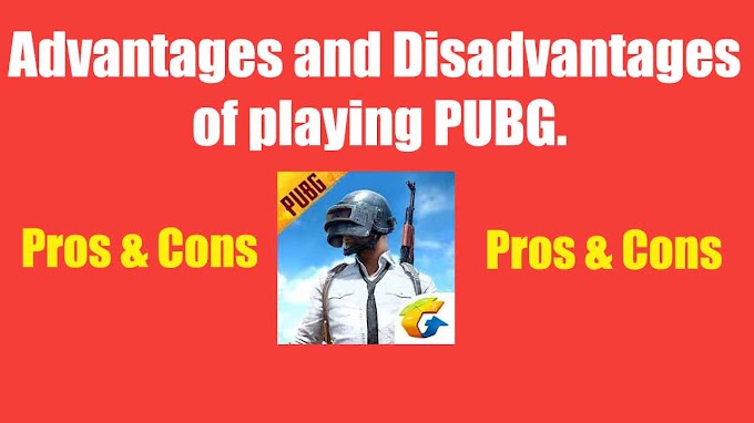 What are the advantages and disadvantages of playing PUBG?