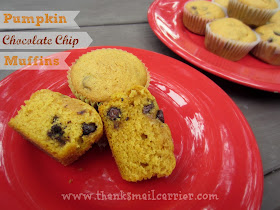 Pumpkin Chocolate Chip Muffin Recipe
