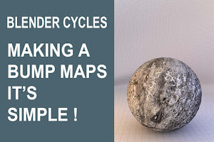 Cara Membuat Bumps Maps Blender Cycles