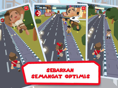 Jokowi Go ! - Game Android Blusukan Jokowi yang sedang Populer