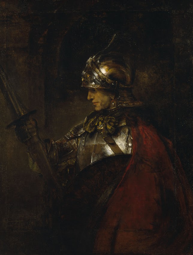 Rembrandt - A Man in Armor