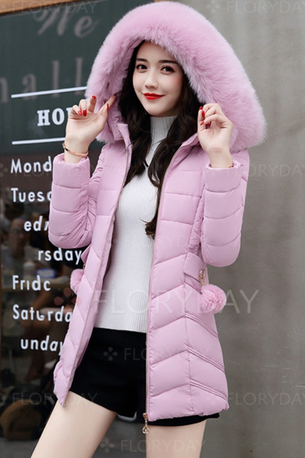  JAKET HOODIE BULU COAT PAKAIAN WANITA MUSIM DINGIN 