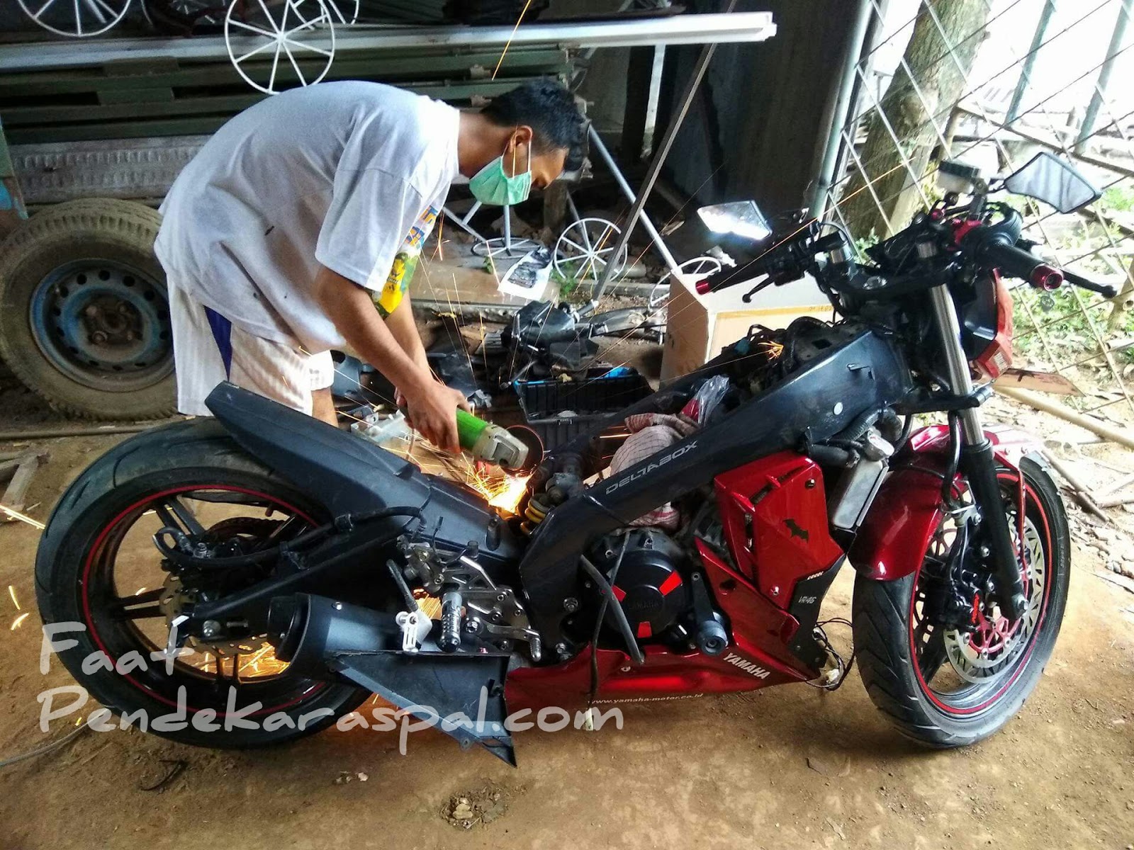 89 Modifikasi Motor Vixion New Advance Terbaik Spions Motor