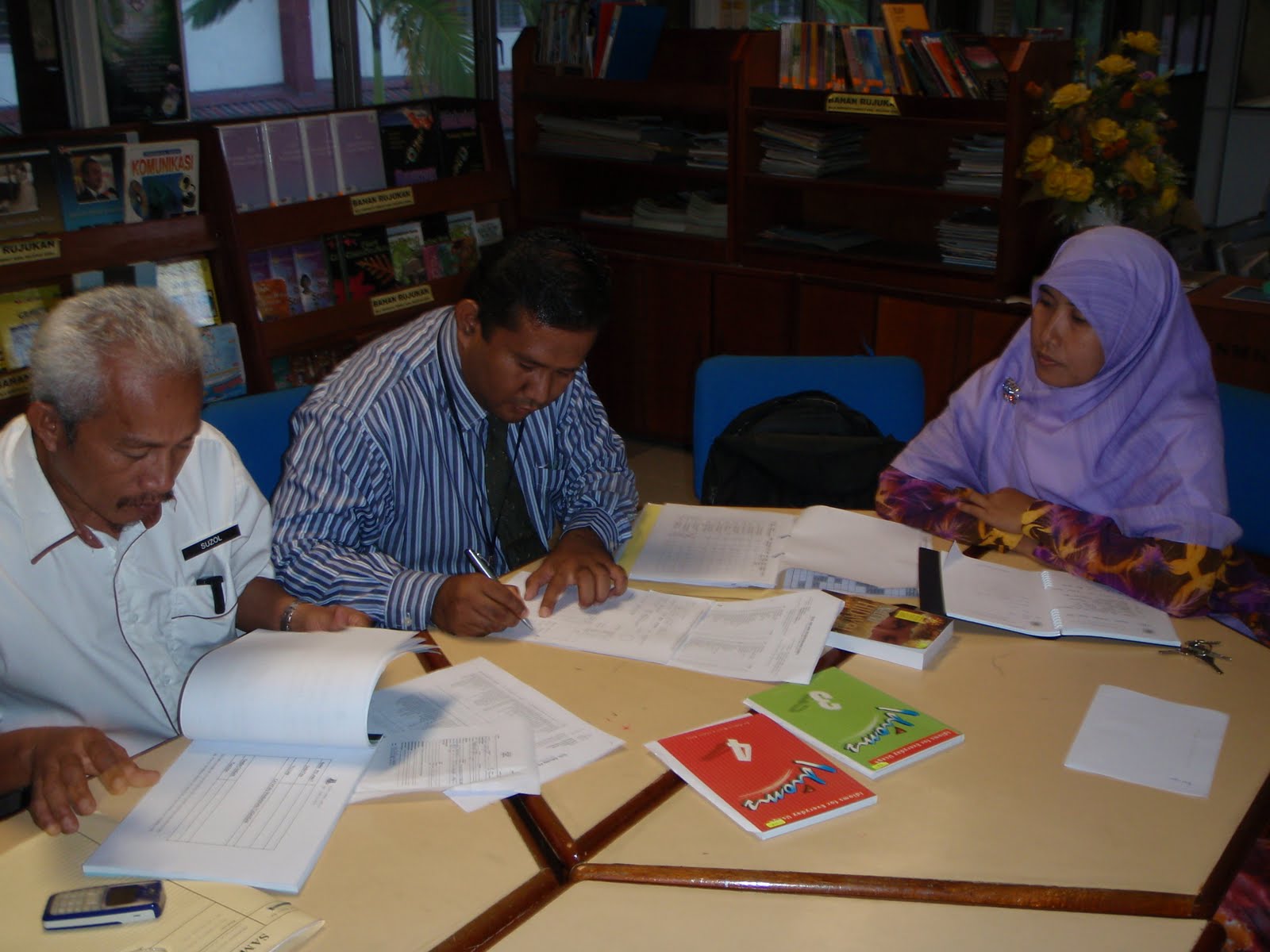 SMK Tembila: Lawatan Unit Buku Teks KPM ke SMKT