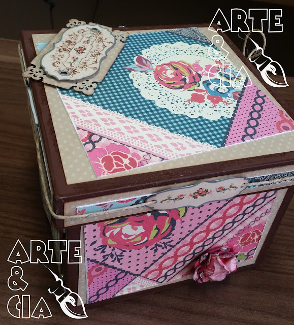 Scrapdecor: Caixa em MDF Arte & Cia 5