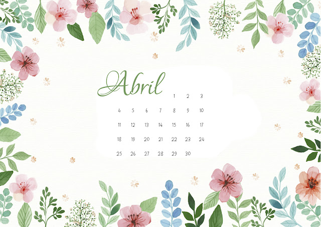 calendario de abril