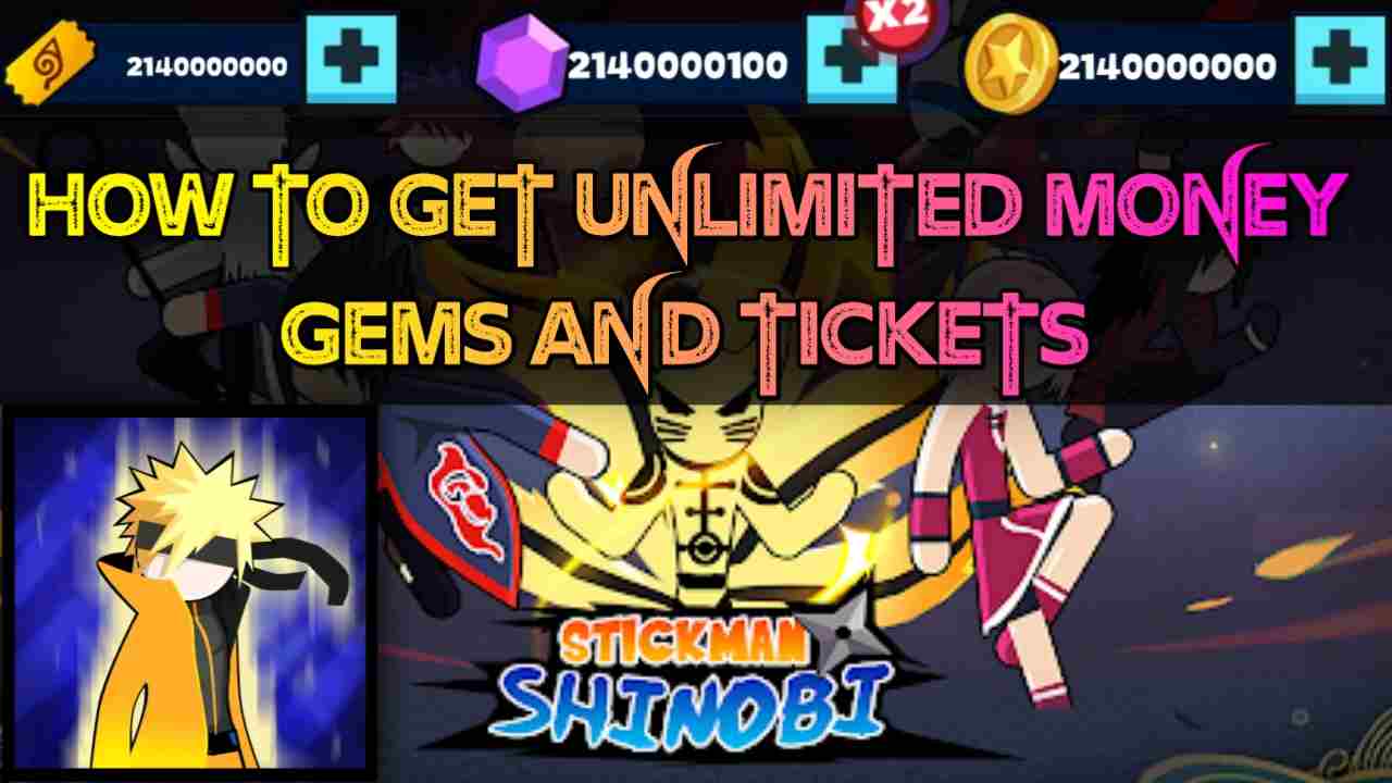 Stickman Shinobi Currency Trick: Get Unlimited Money, Gems, and Tickets for Free!