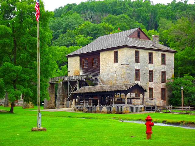 Indiana Photo of the Day - Gristmill at Spring Mill State Park