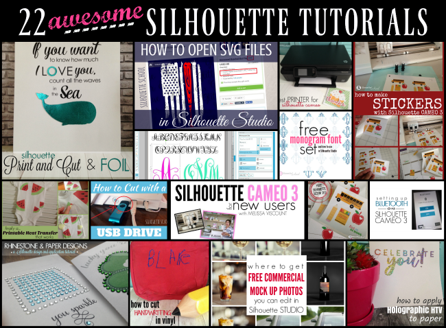 Silhouette CAMEO Tutorials silhouette tutorials beginners silhouette tutorials how to silhouette 